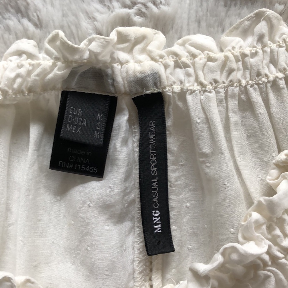 Mango MNG Y2K off-the-shoulder peasant tunic - Picture 6 of 6